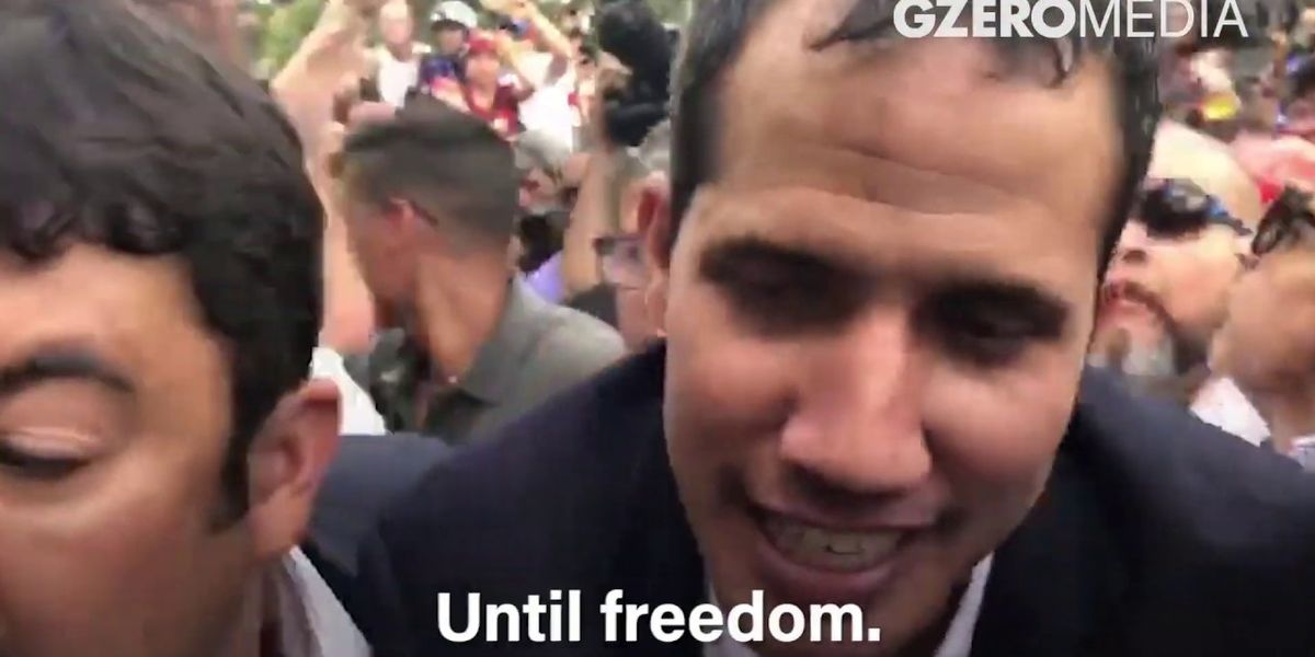 Guaidó to GZERO: "Freedom" is the goal