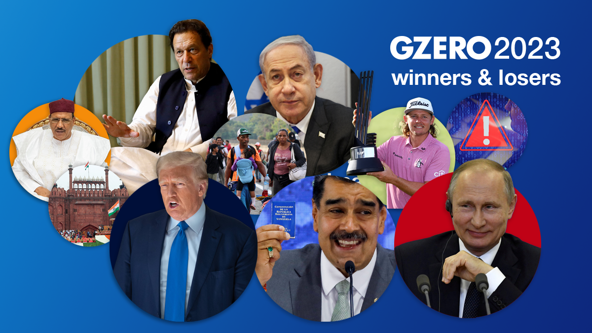 GZERO 2023 winners and losers