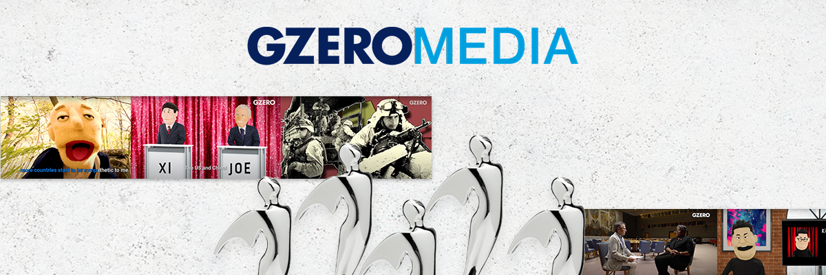 GZERO Media - 5 silver awards - The Telly Awards
