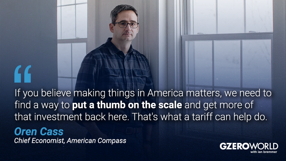 GZERO World with ian bremmer \u2014 most quotable moments of 2024 | Pictured: Oren Cass with quotes from him