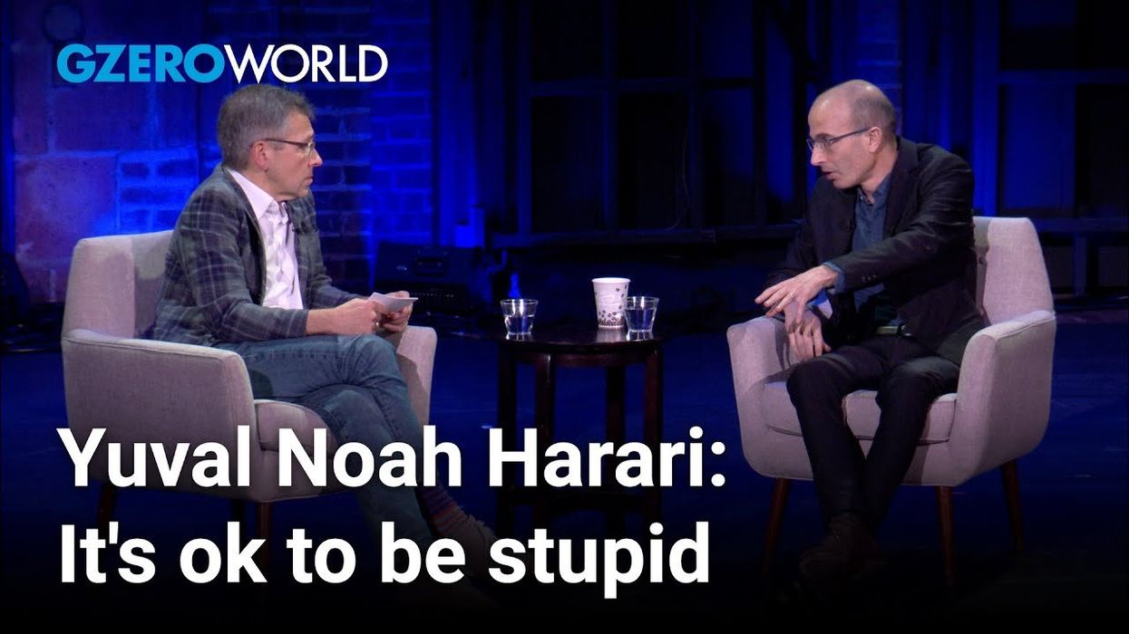 Yuval Noah Harari on protecting the right to be stupid