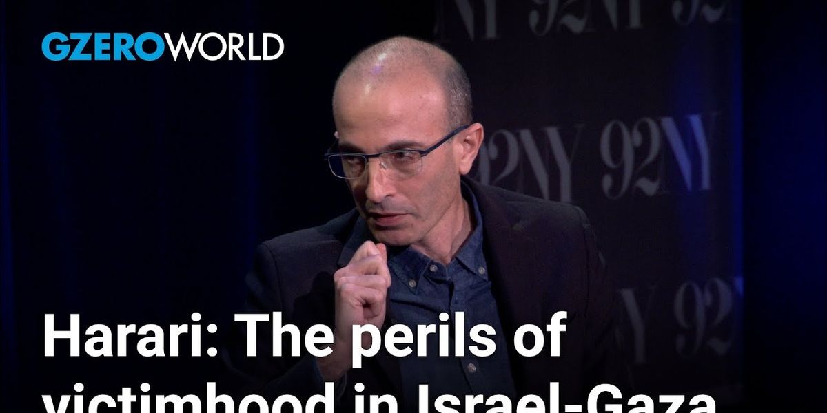 Yuval Noah Harari on the perils of viewing Israel-Palestine through the 'victimhood' context