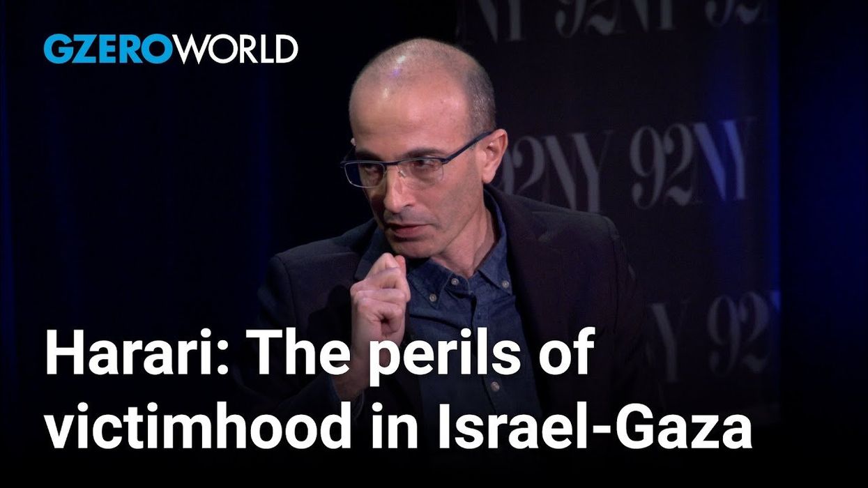 Yuval Noah Harari on the perils of viewing Israel-Palestine through the 'victimhood' context