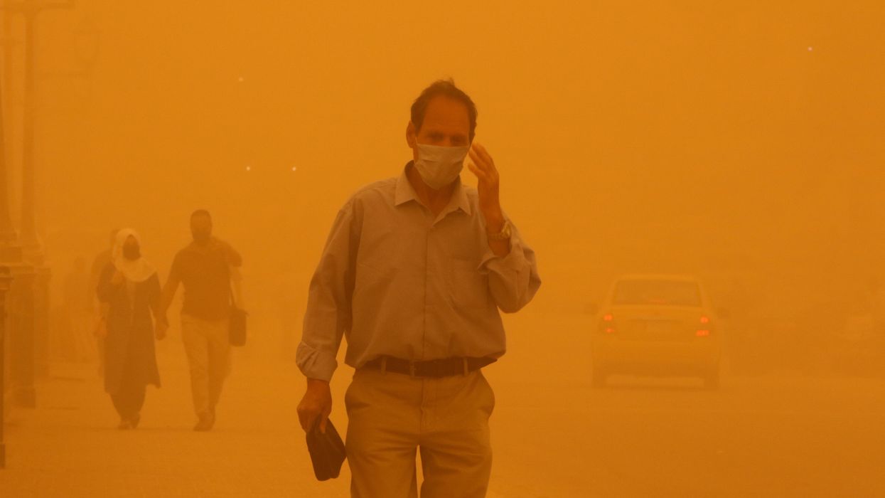 Hard Numbers: Sands over Baghdad, pretty Russian graves, Europe’s neutral holdouts, global slogan of hate