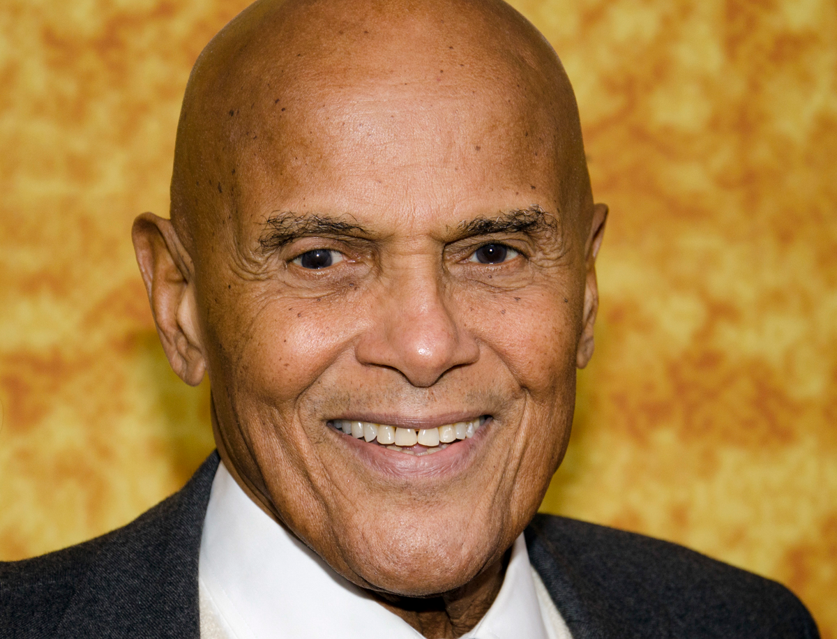 ​Harry Belafonte attends the “Sing Your Song” premiere in New York in 2011.