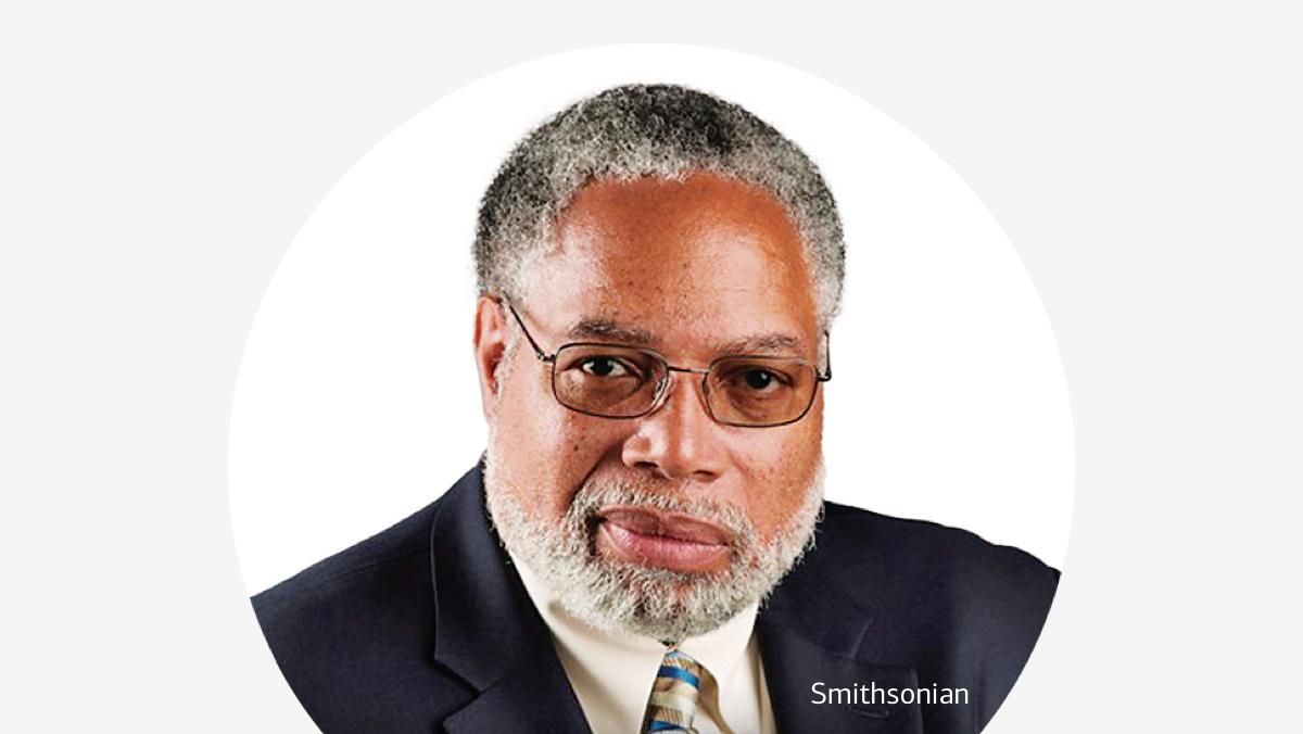 Headshot image of Lonnie Bunch courtesy of Smithsonian