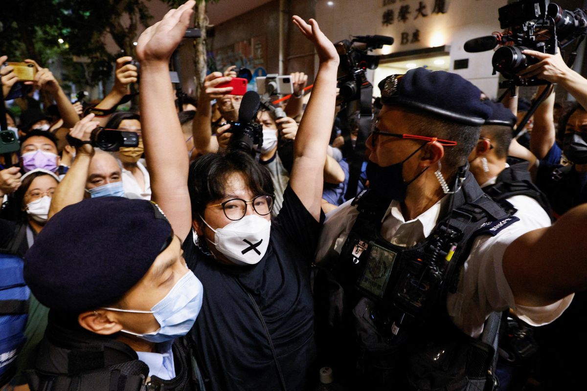 Hong Kongers arrested, British cucumber shortage, Japan’s dwindling population, deadly blaze in Bangladesh