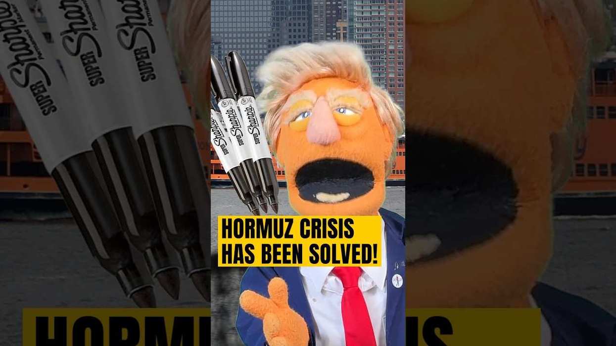 Hormuz Crisis SOLVED with Stroke of a Pen!