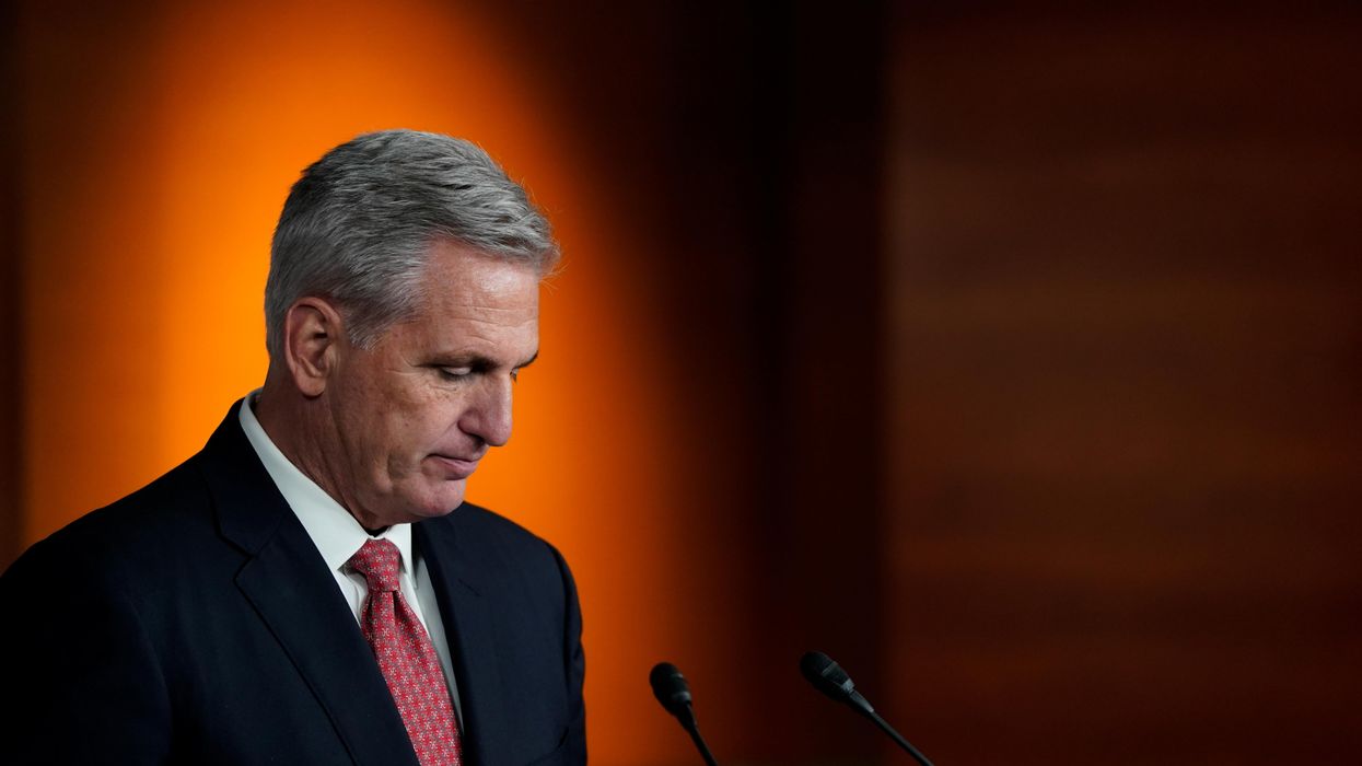 House Majority Leader Kevin McCarthy.