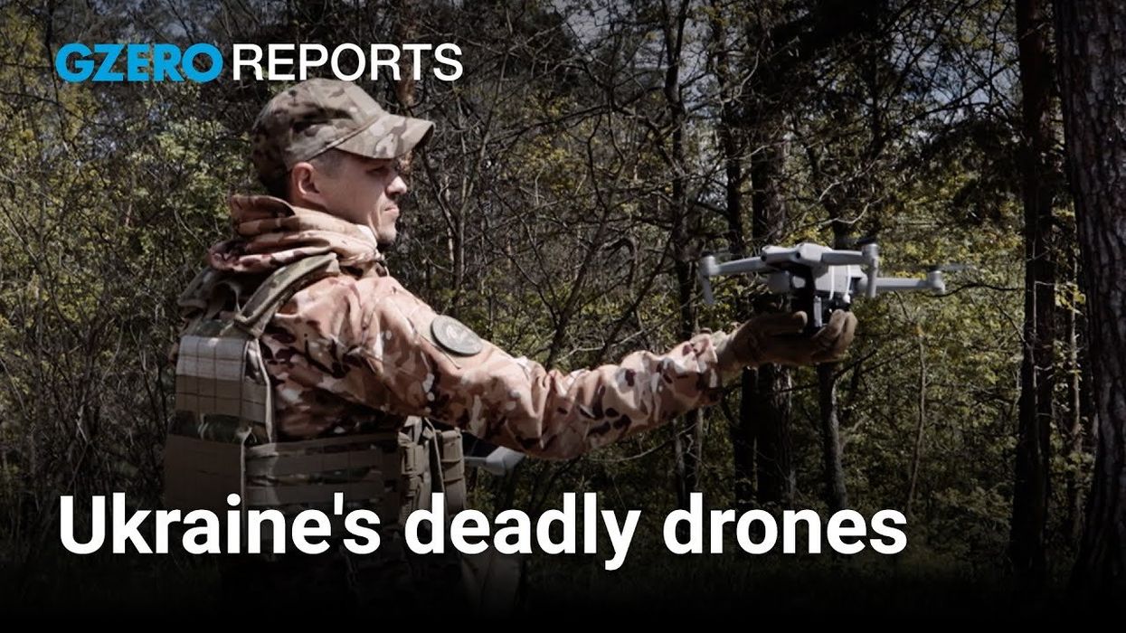 How Ukrainians learn to pilot kamikaze drones that destroy tanks