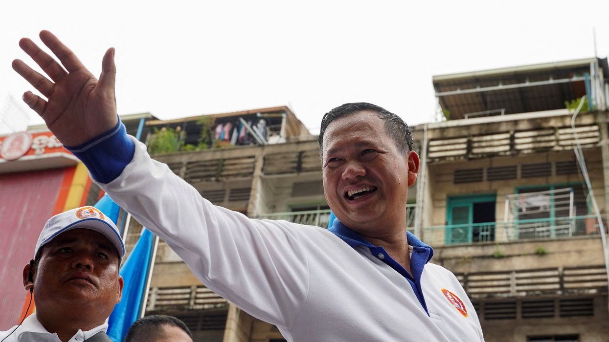 Hun Manet, son of Cambodia's Prime Minister Hun Sen