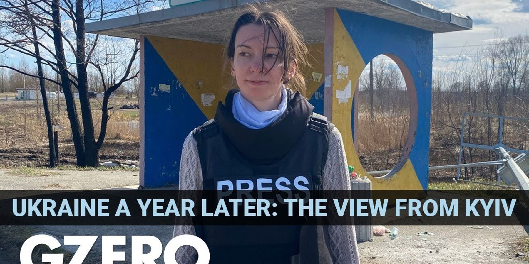 "Our neighbor is a lunatic," says Ukrainian journalist a year on