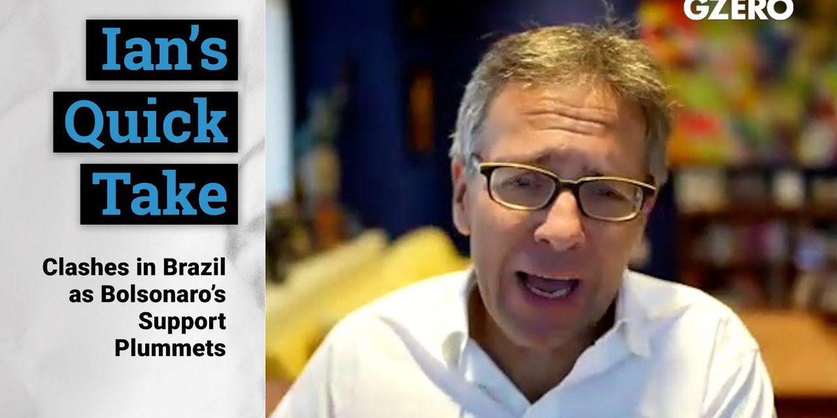 Clashes in Brazil as Bolsonaro's support plummets