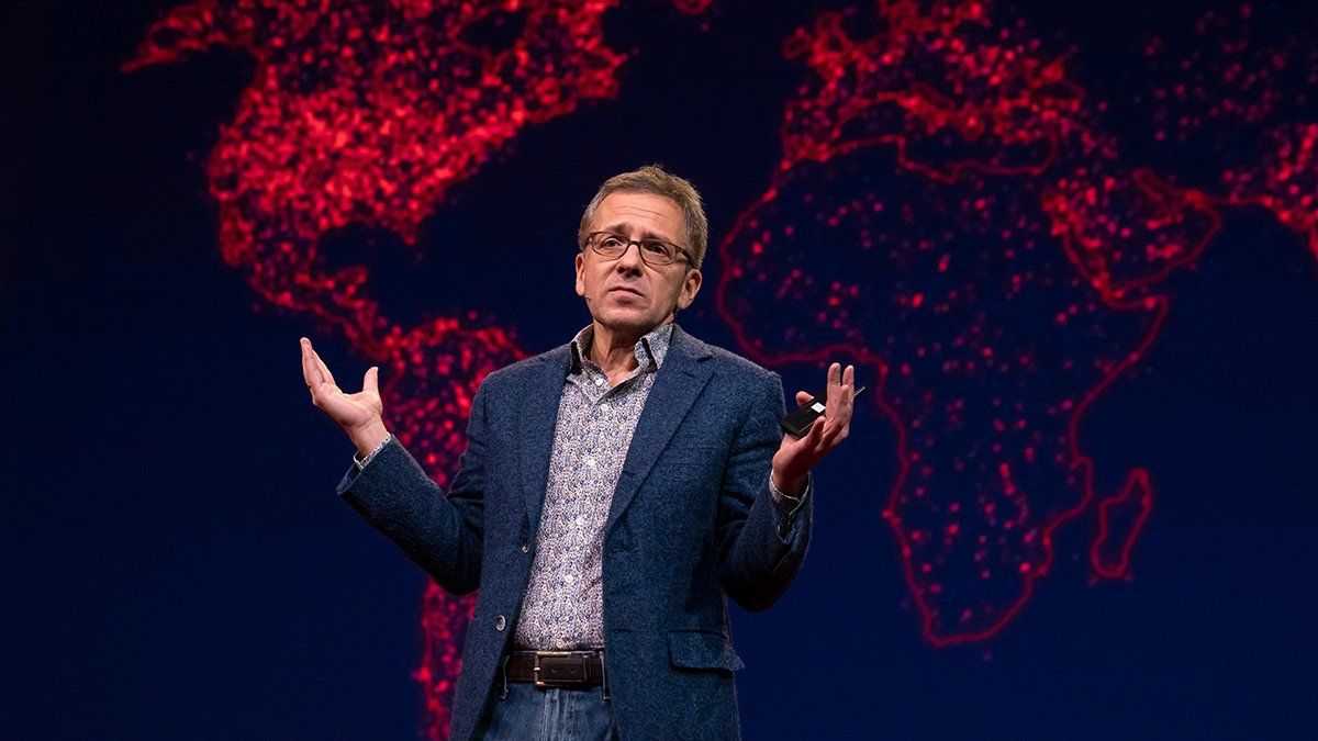 Ian Bremmer during his TED Talk