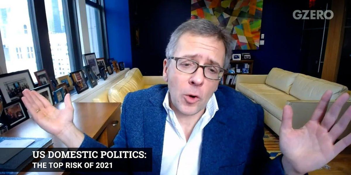 Watch Ian Bremmer explain the "Top Risk" of 2021: divided US domestic politics