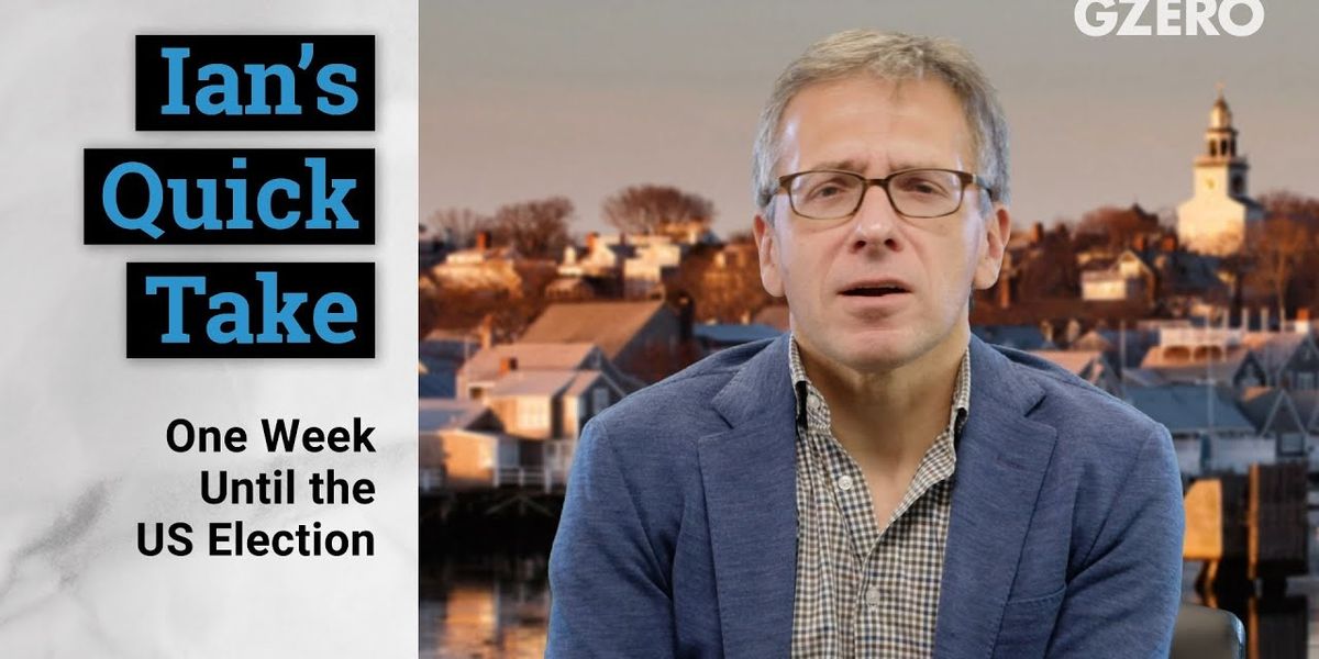 Quick Take: One week until the US election