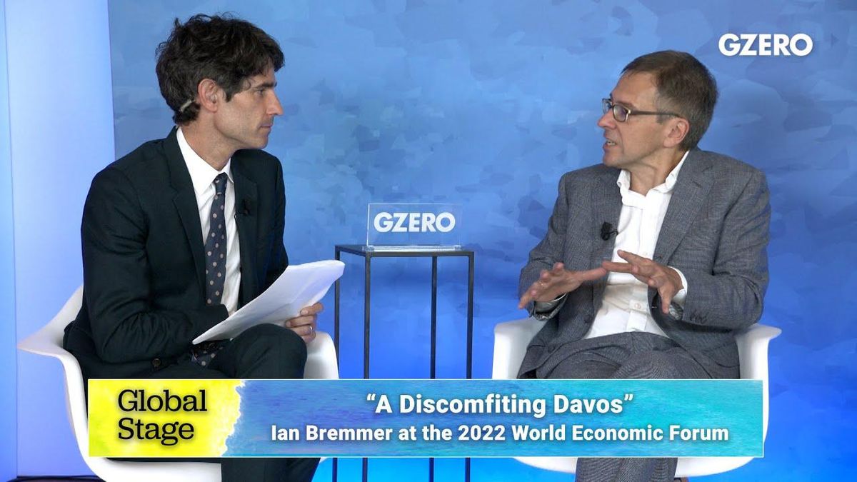 Ian Bremmer: Russia's war in Ukraine makes Davos "discomfiting"