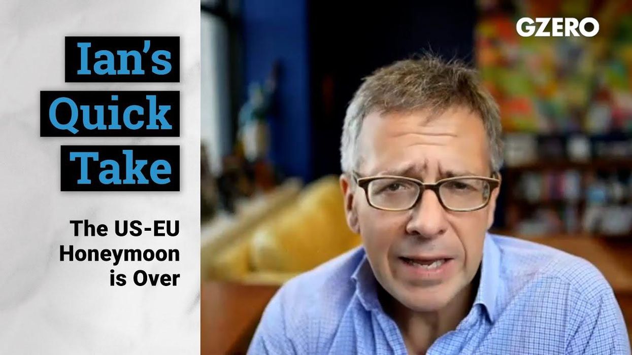 The US-EU honeymoon is over