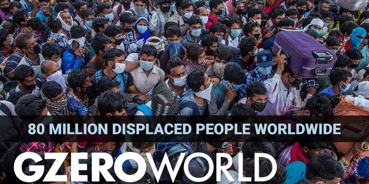 The refugee crisis that has displaced 80 million people worldwide