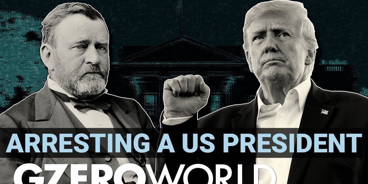 Ian Explains:  Has a US president ever been arrested before Trump?