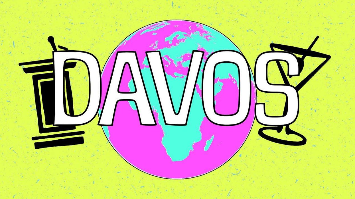 What happened at Davos