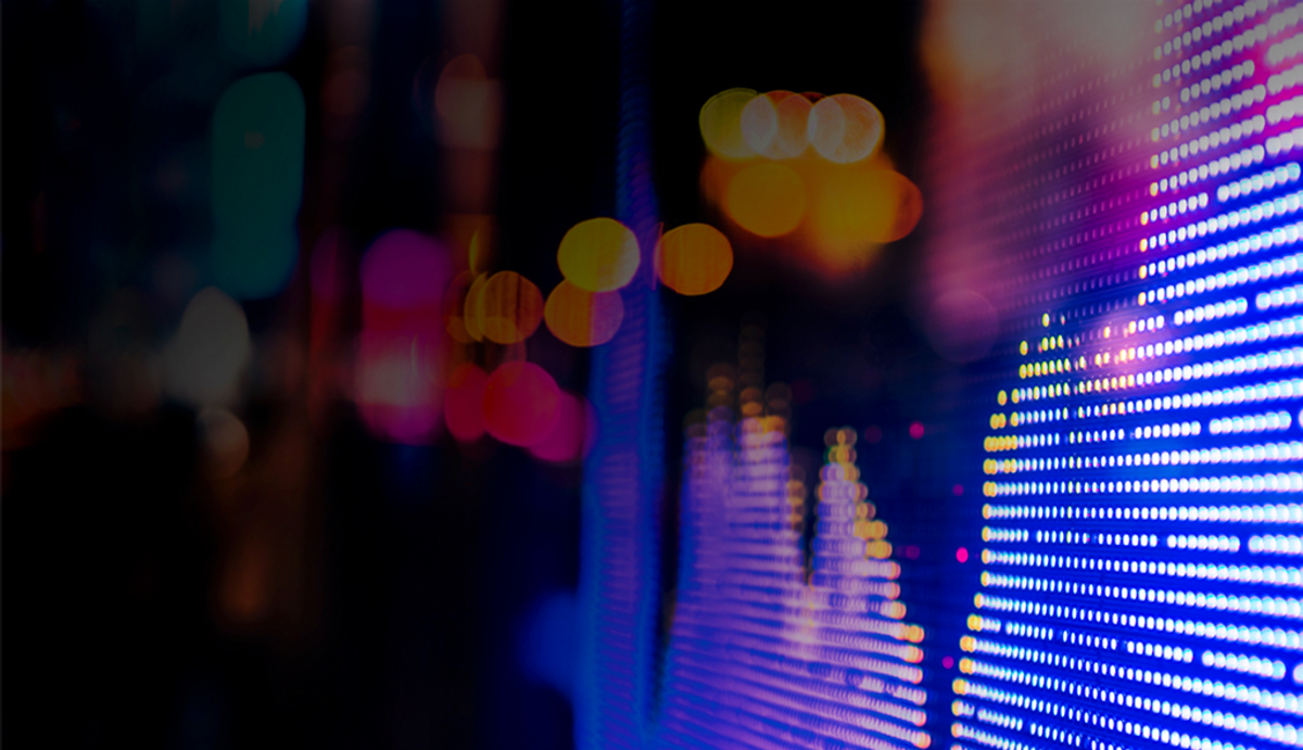 Image of a pixelated digital screen