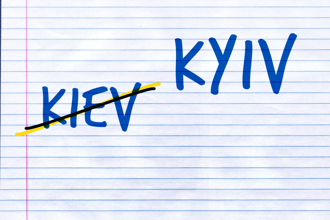 Explainer: Why there’s a Y in Kyiv, but no “the” in Ukraine