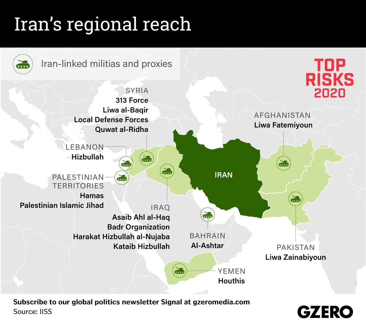 The Graphic Truth: Iran's regional reach
