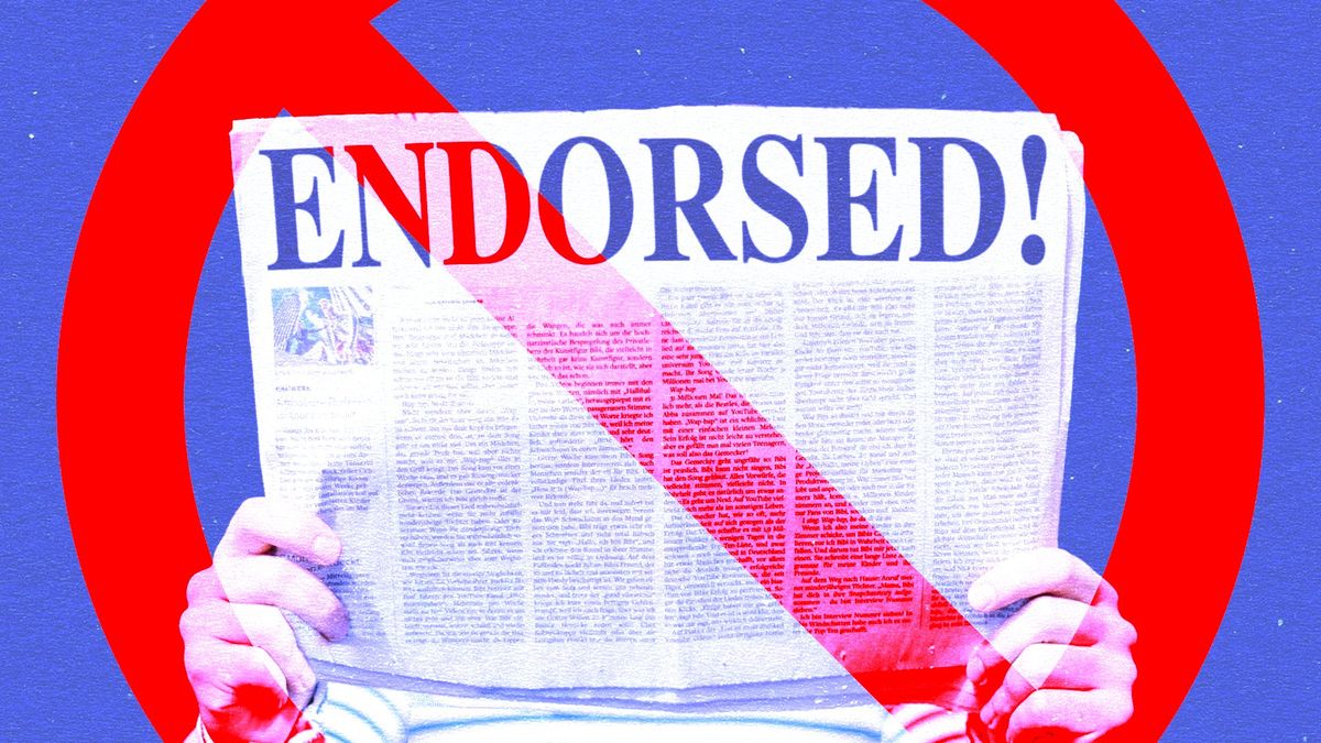 Political endorsements: Do they help or hurt trust in journalism?