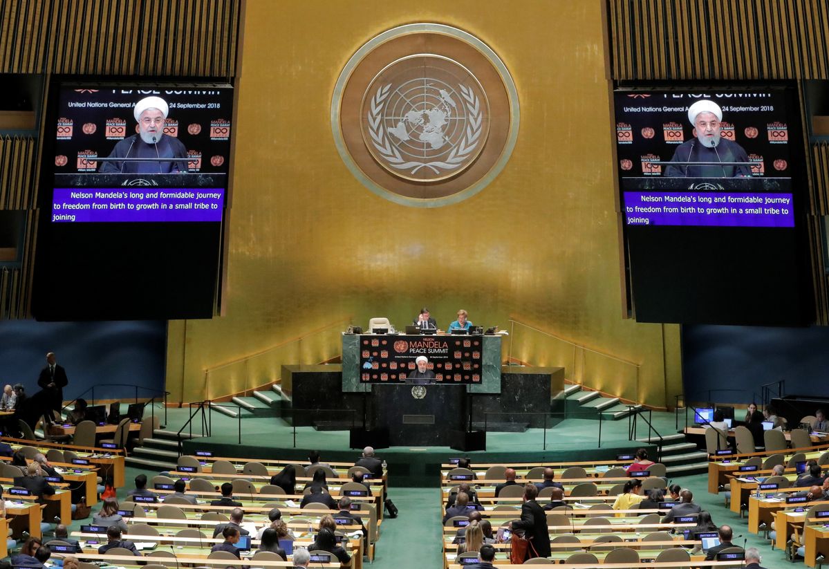 UNGA DRAMA: IRAN