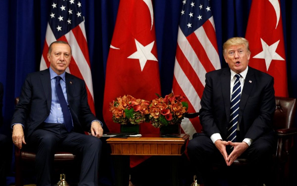 Erdogan V Trump