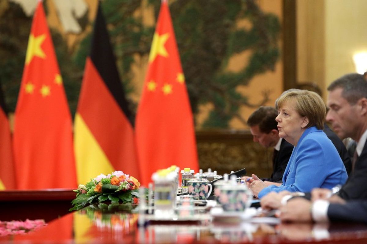 Merkel's Mission to China