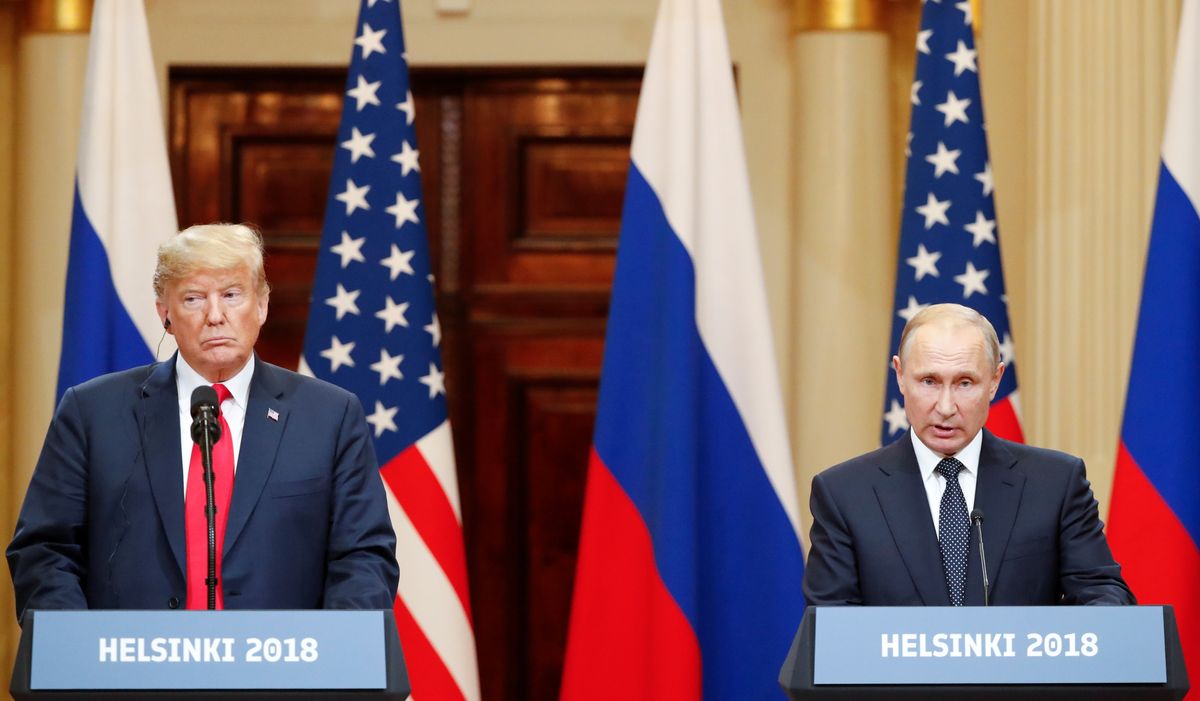 HELSINKI: TRUMP CAME BEARING GIFTS