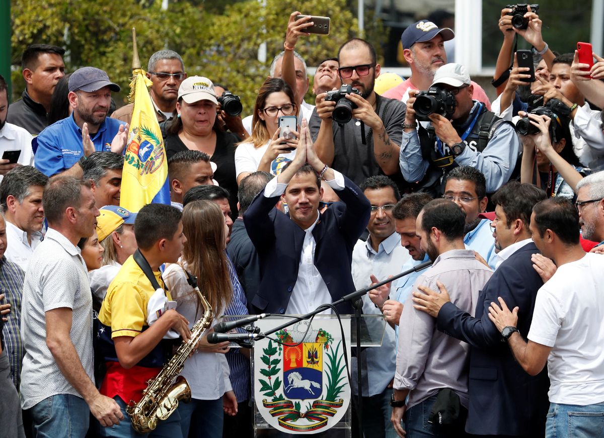 VENEZUELA: GUAIDÓ RETURNS TO VENEZUELA FULL OF FIGHT