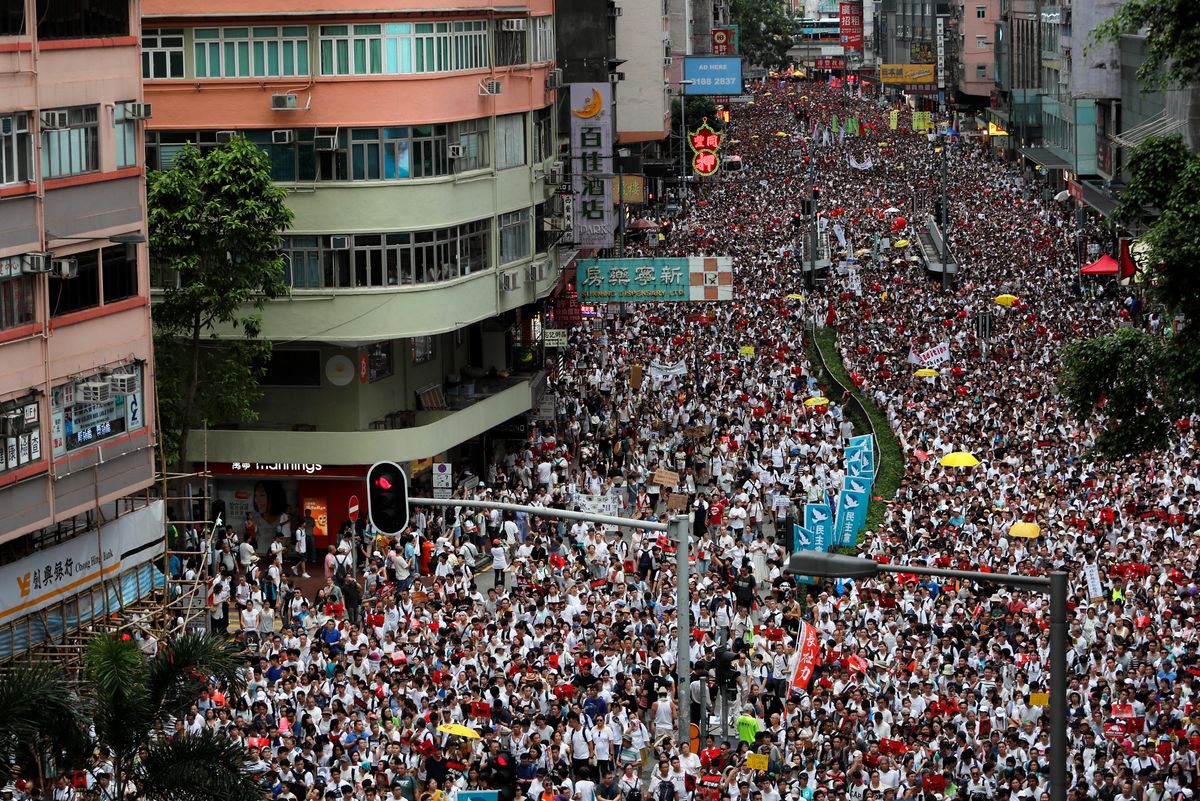 Hong Kong Hits the Streets