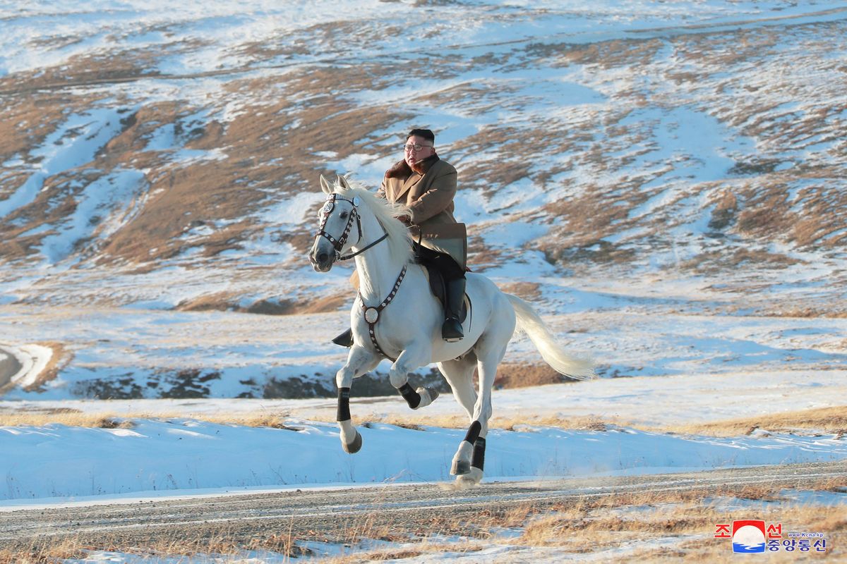 What we're watching: Kim Jong-Un's weird frozen cosplay