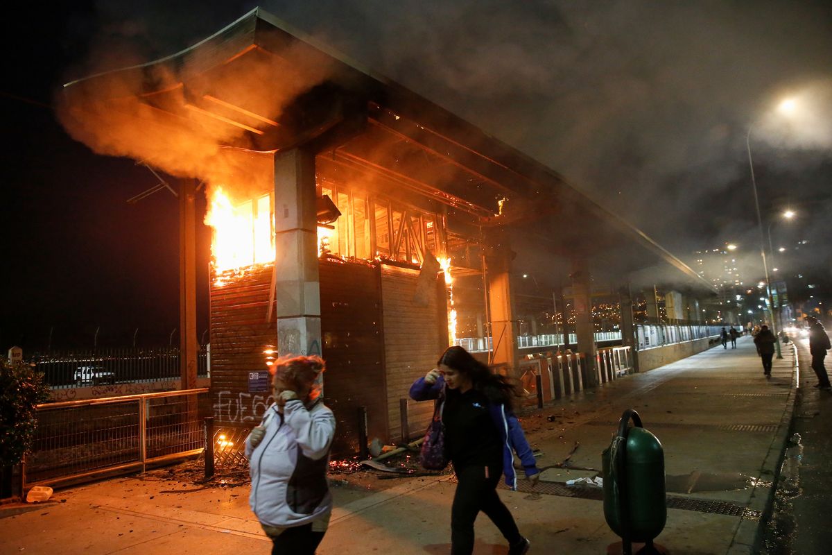 What we're watching: "Unfare" protests in Chile