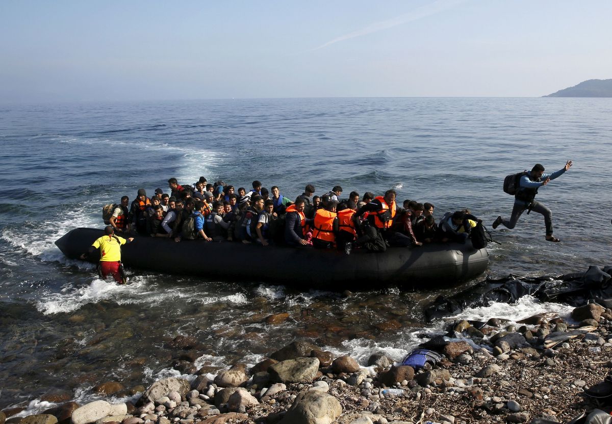 Hard Numbers: Greece wants to build a new wall in the sea to deter migrants