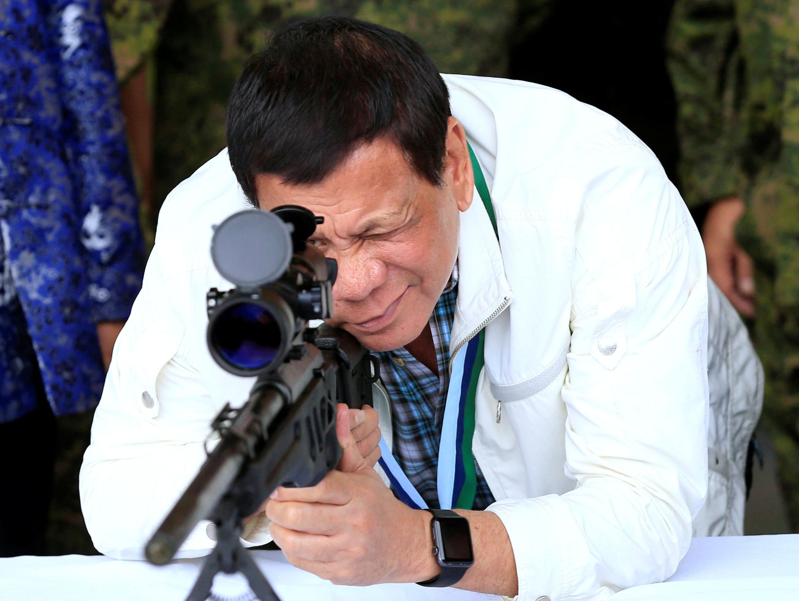 Philippine President Rodrigo Duterte. Reuters