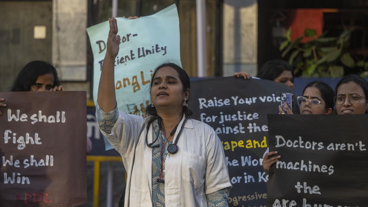Mass protests in India after medical trainee found dead