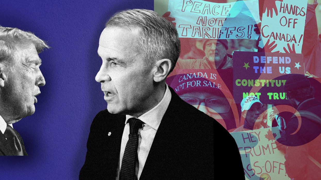 Donald Trump has made Les Québécois love the Maple Leaf, at least for now