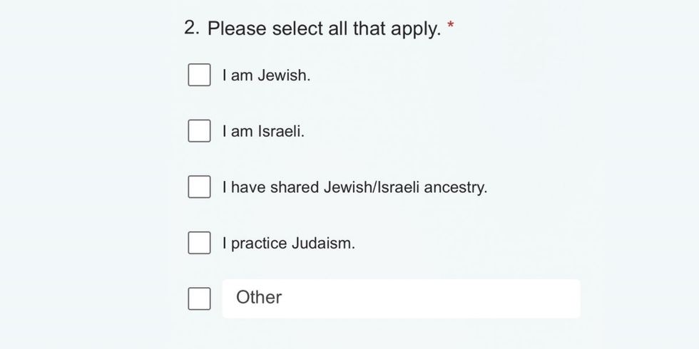 When the government asks if you’re Jewish