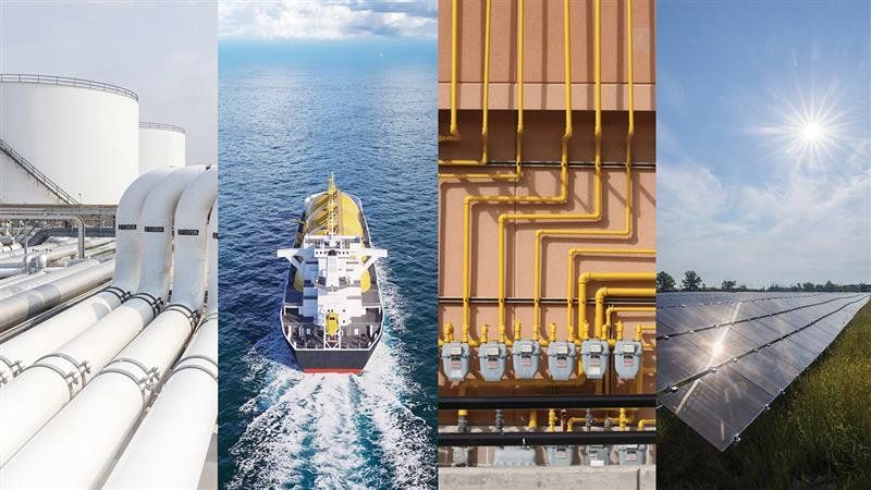 Different forms of energy sources
