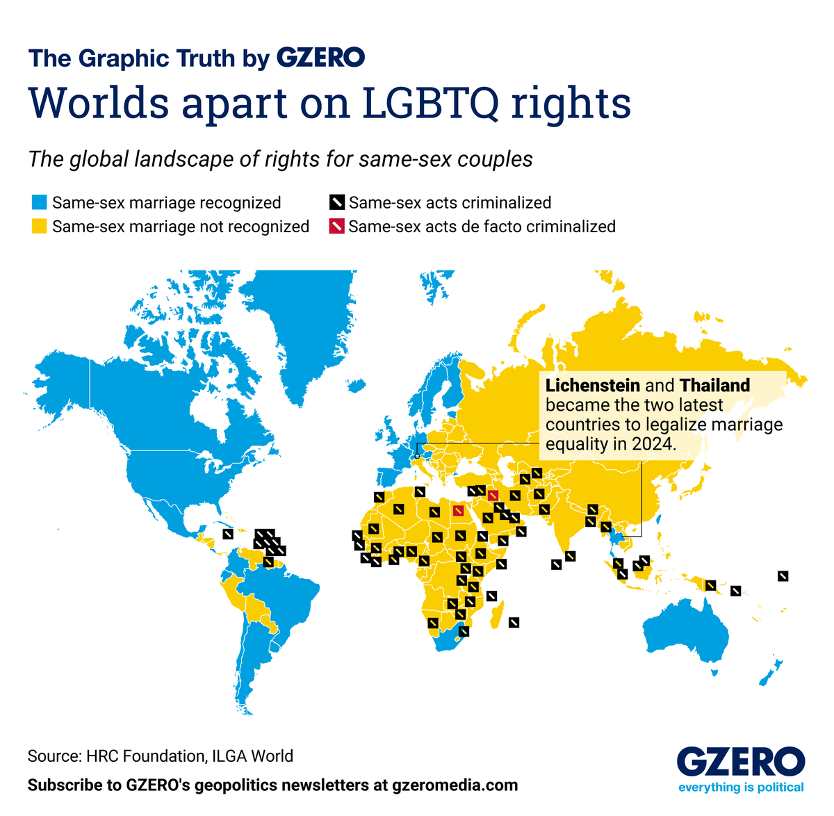 Graphic Truth: Same-sex marriage around the world