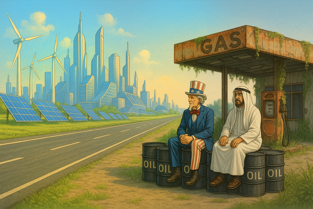 The world’s appetite for oil may be about to shrink