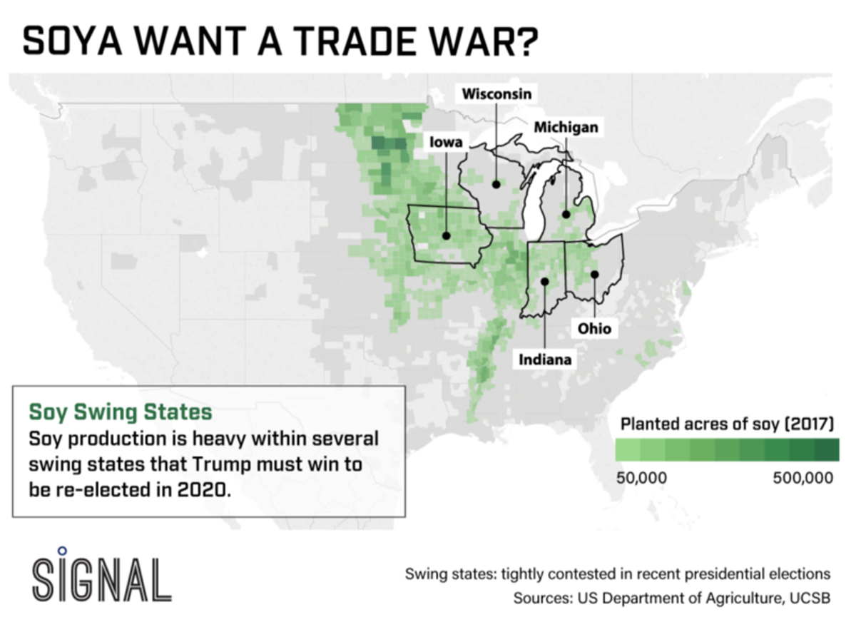 Graphic Truth: Soya Want a Trade War?