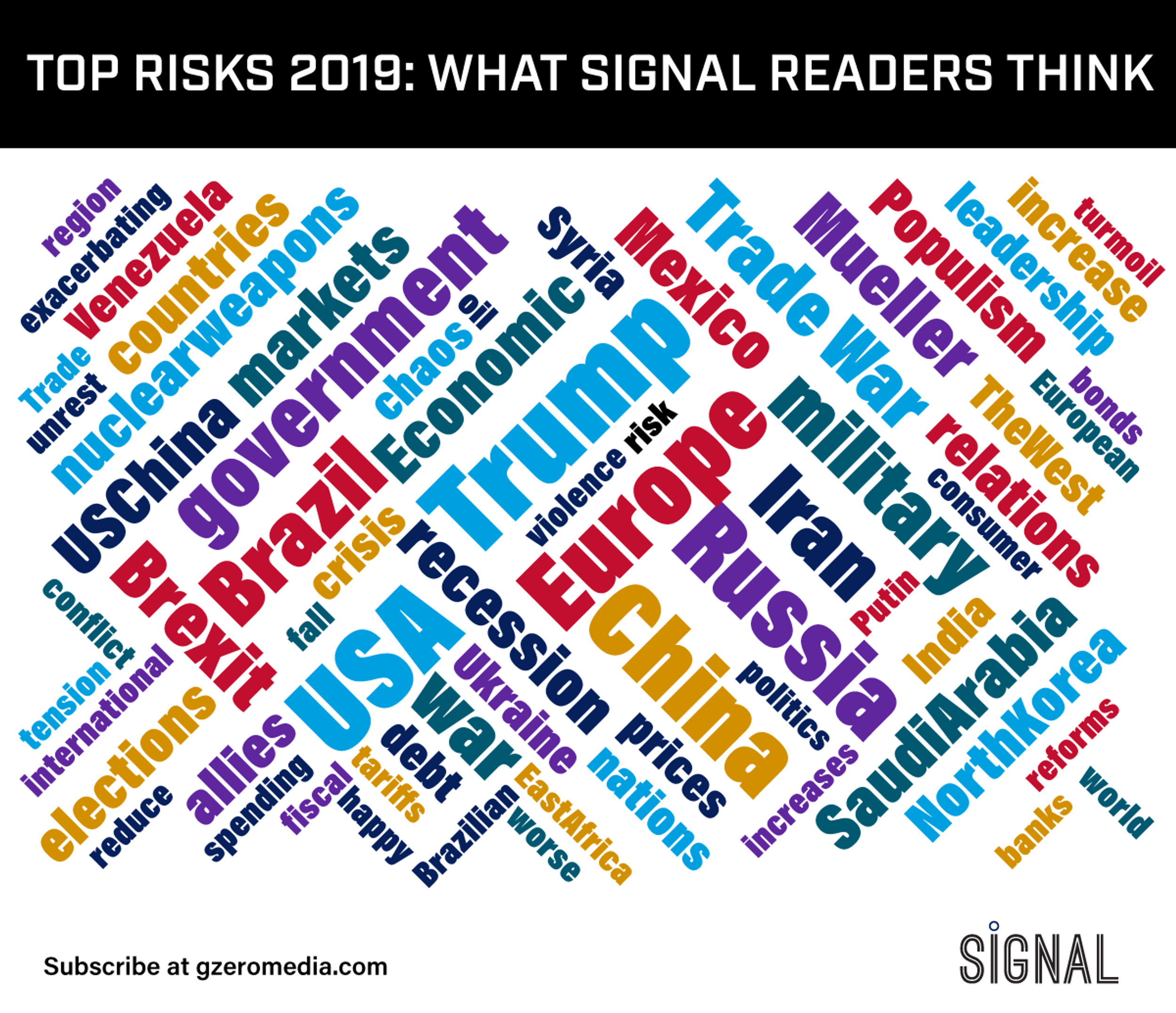 Graphic Truth: Readers' Top Risks