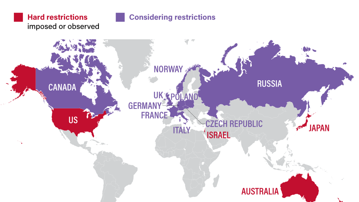 The Graphic Truth: Mapping The New Tech Cold War