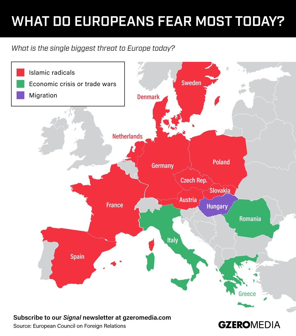 Graphic Truth: Europe’s Fear of Islamic Radicals