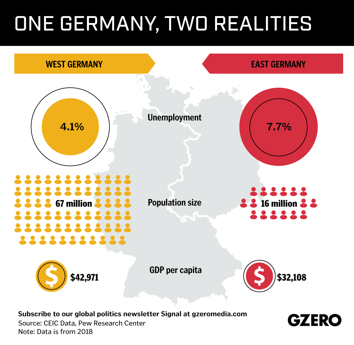 Graphic Truth: One Germany, two realities